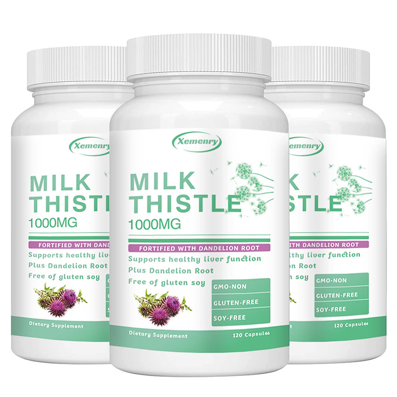 Капсулы для растопши 1000 мг — – обзор и цена Milk Thistle Silymarin