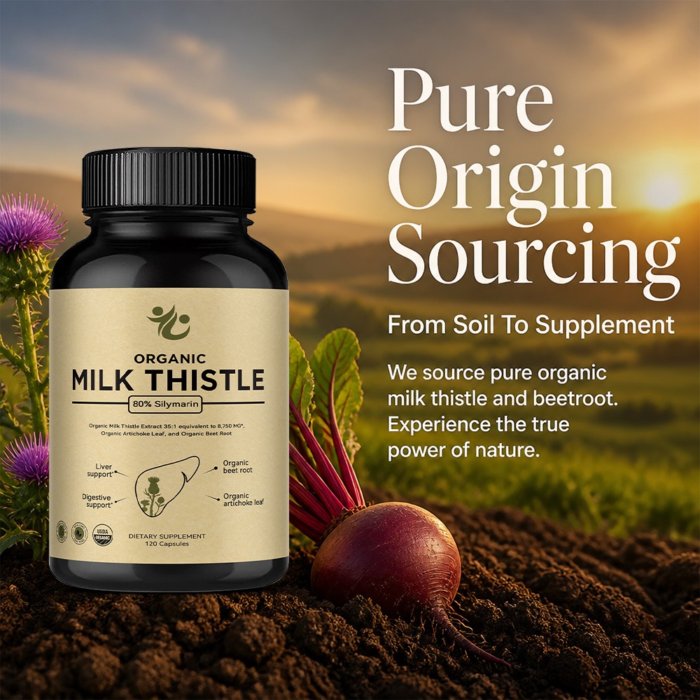 Капсулы для детоксикации печен – обзор и цена Milk Thistle Silymarin