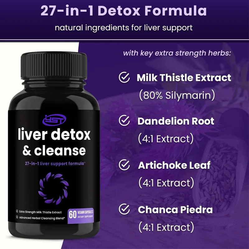 Формула для очищения, детоксик – обзор и цена Milk Thistle Silymarin